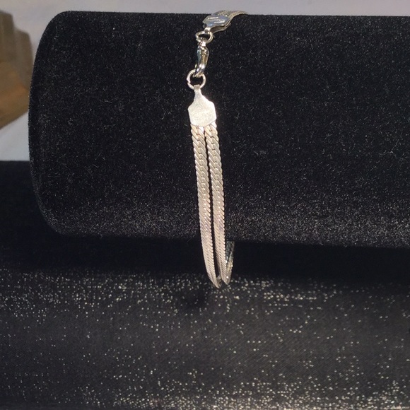 Sterling silver bracelet, smooth and silky… - Picture 2 of 6